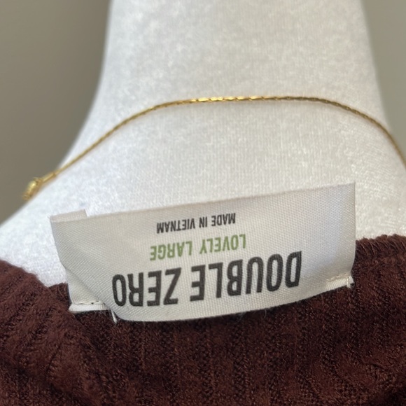 Brown Knit Dress - Picture 7 of 7